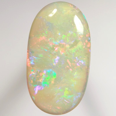 SOLID SEMI BLACK OPAL Large opal with a Floral Harlquin pattern, bright and crisp fire. SEE VIDEO